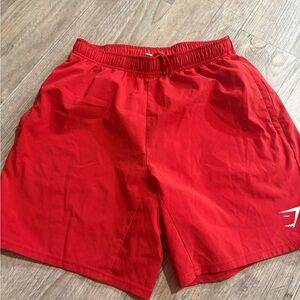 Red GymsAthletic Shorts